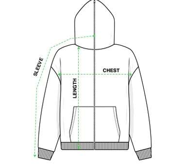 Zip Up Hoodie
