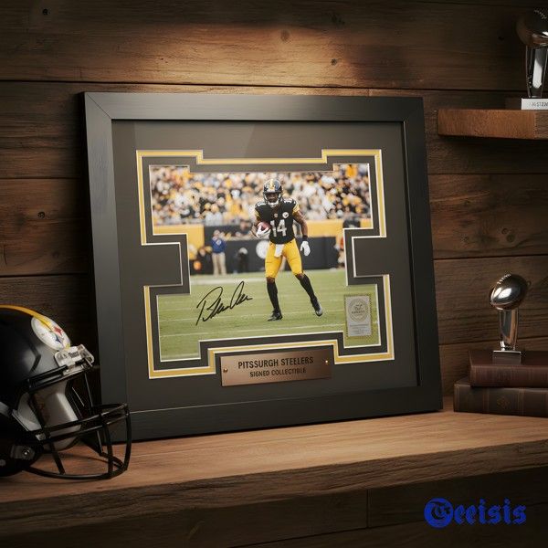 Pittsburgh Steelers Signed Photo Display