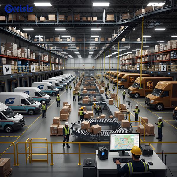 Teeisis Shipping and Carrier Sorting Facility