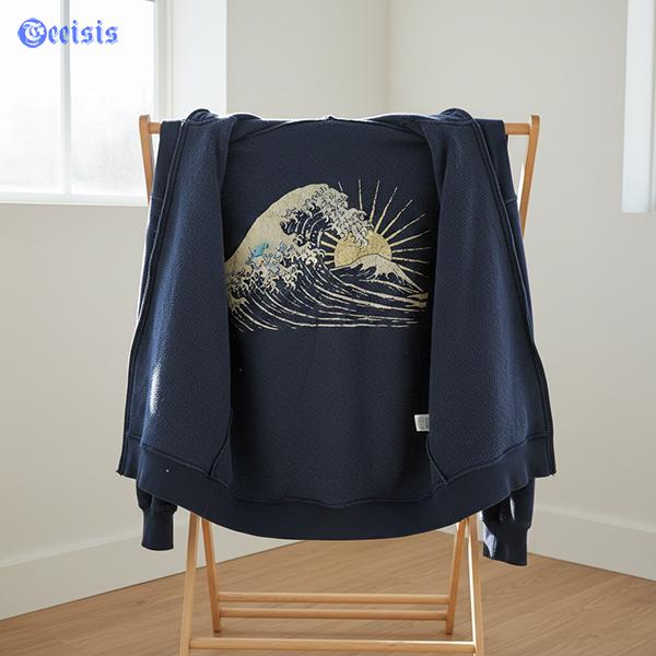 Air Drying a Hoodie Inside Out While Exposing the Inner Print