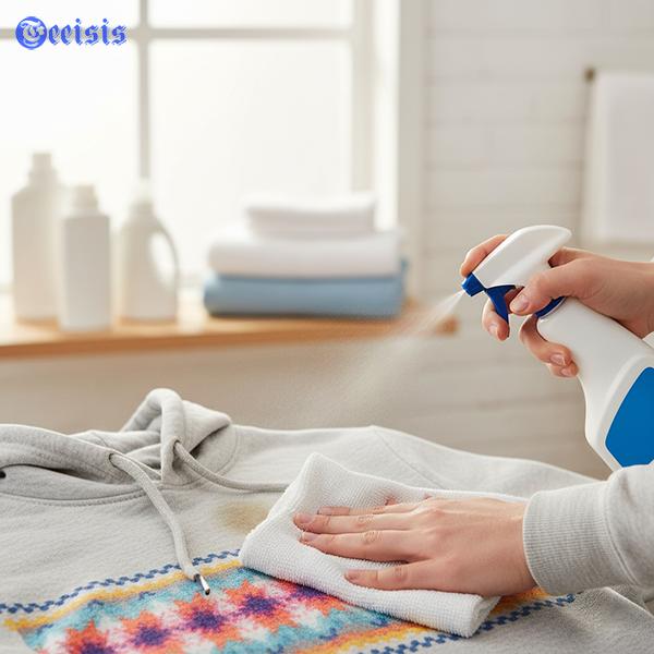 Stain Treatment Spot Cleaning Printed Hoodies