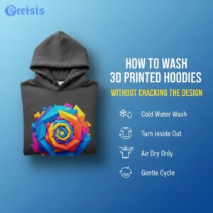 hoodie wash care tips 3d print design