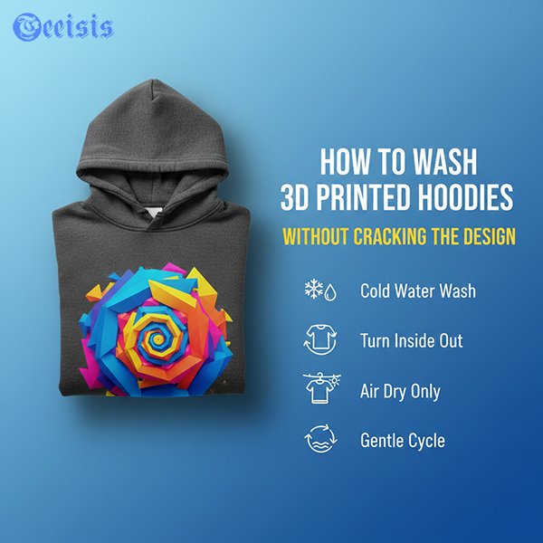 hoodie wash care tips 3d print design